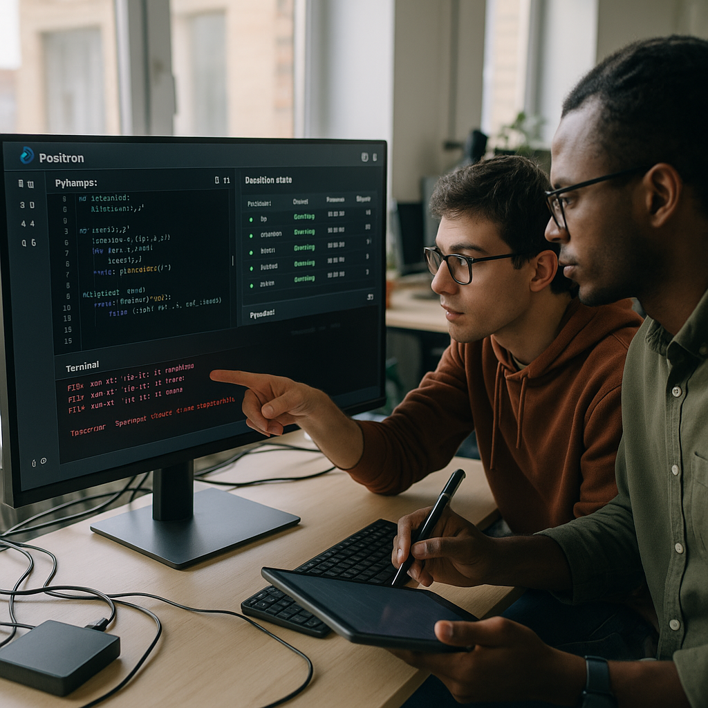 Team debugging Python code inside a containerised environment