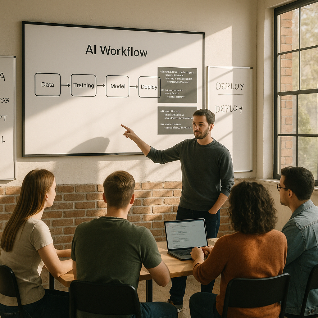 Workshop on AI skills for young professionals